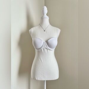 |Maidenform| Women’s White/Lace Push-Up Bra